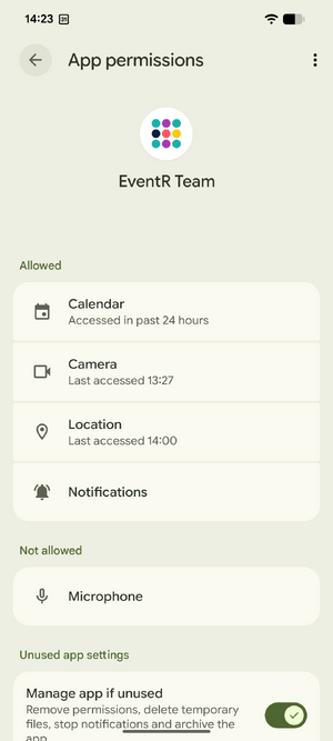 Android OS Permissions