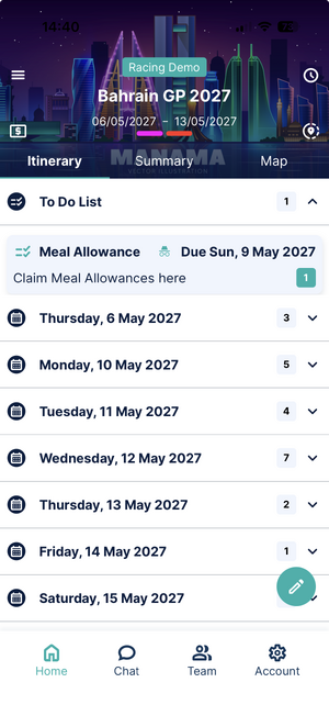 Meal Allowance on Home Screen.png