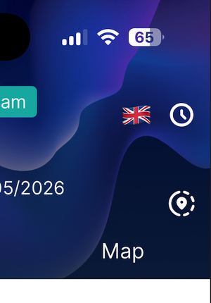 Timezone indicator showing times in UK local time.png