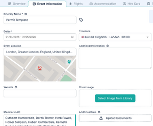Create Itinerary with members.png